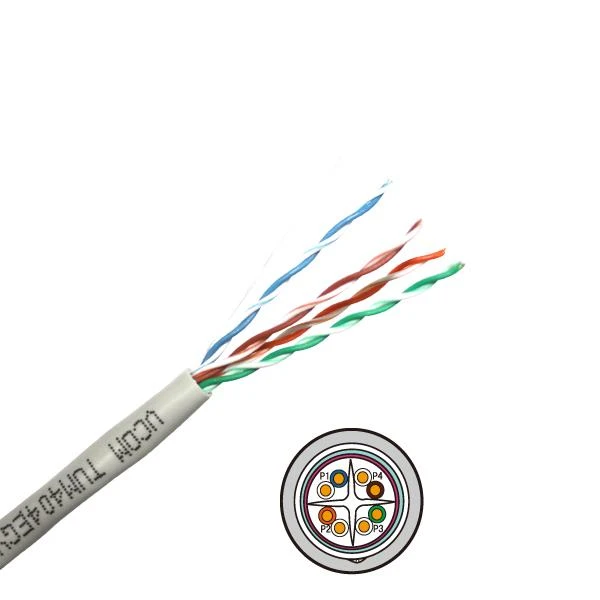 Aiškiai atskirti „Cat5e“ tinklo laidą