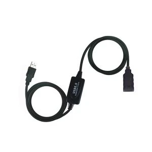 10m USB 2.0 Vyras į moterišką aktyvų kartotuvo kabelį