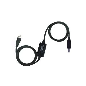 10m USB 2.0 A Vyras į B Vyras Aktyvus spausdintuvo kabelis